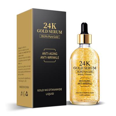 24K Gold Face Serum Hyaluronic Acid Moisturizing Essence 30ml