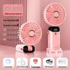 Portable, Rechargeable Handheld Fan: Quiet, Foldable, Strong Wind - Perfect for Students, Dorm Rooms, and Beds