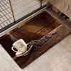 1Pcs Anti Fatigue Kitchen Rugs,  Coffee Bean Print Waterproof Non-Slip Thick Cushioned Kitchen Mat Heavy Duty Comfort Standing Mat for Kitchen