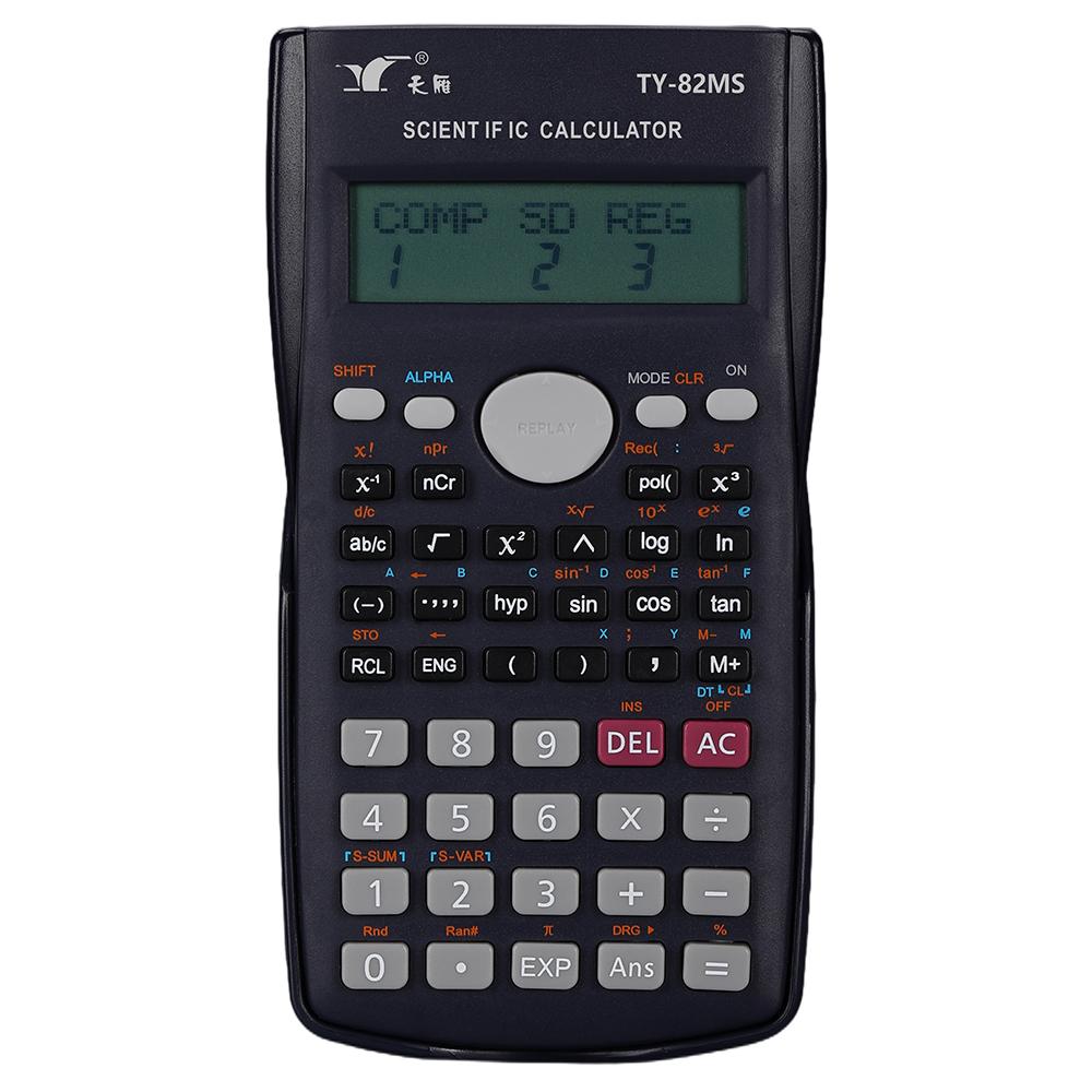 Scientific Calculators Math Calculator with 240 MultiFunctional Calculator 2 Lines LCD Display