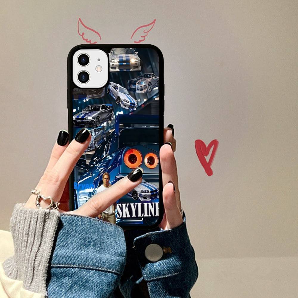 Action Movie Series Fast F-Furious PC+TPU Protective Phone Case For IPhone 17 16 Pro Max 15 Plus 14 13 12 11 Cover