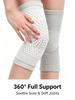 This warm, self-heating knee brace is suitable for arthritis sufferers, relieving joint pain and aiding in leg rehabilitation.