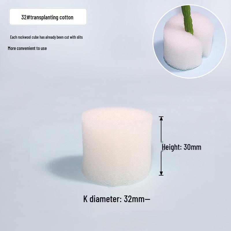 Hydroponic I-Shaped Polyurethane Sponge for Soilless Cotton Seedlings and Vegetables.
