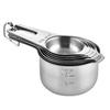 30/60/80/120/160/180/240ML Measuring Spoon Precise Measurements Stainless Steel Measuring Cup Set for Cooking