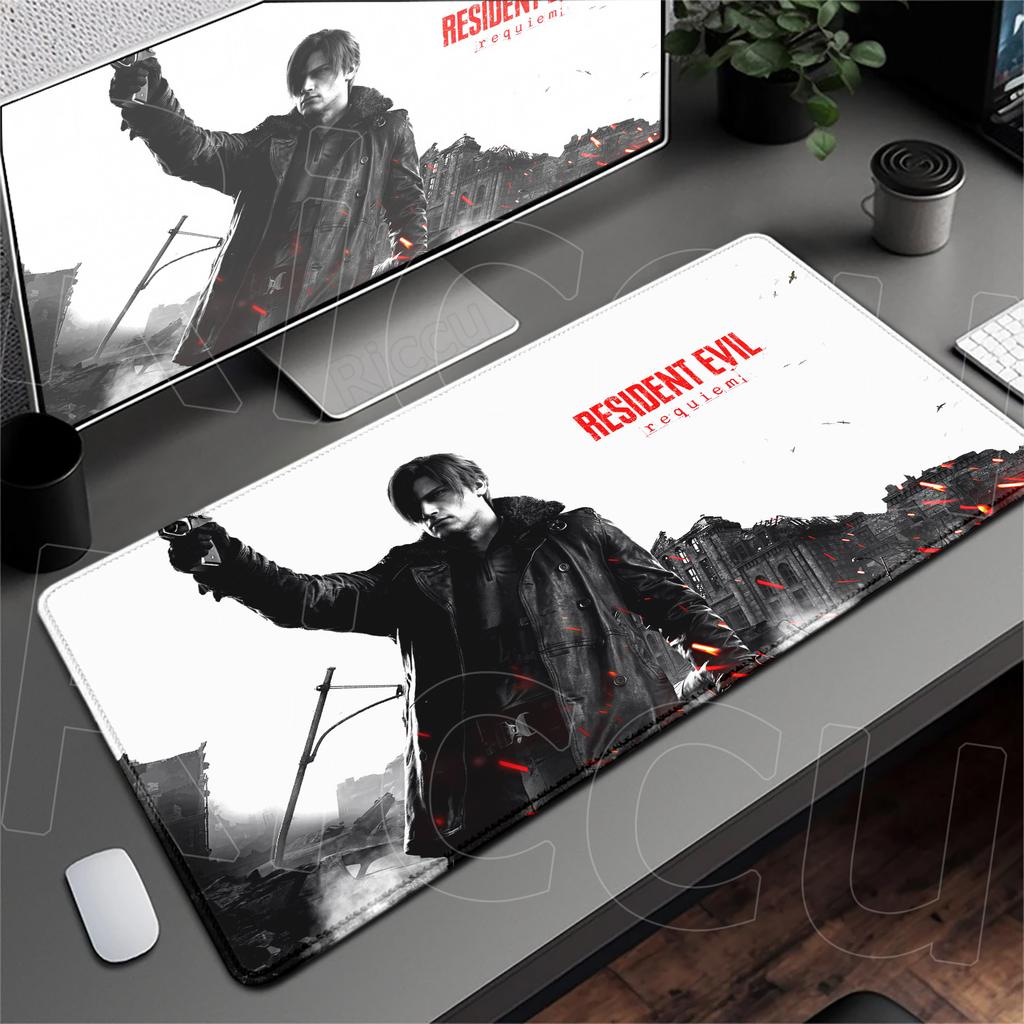 30cmx60cm(11.8x23.6inch) Gaming Long Mouse Pad R-Resident Evil Requiem Laptop Cabinet Non-slip Gamer Keyboard Deskmat Computer Office Accessories