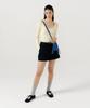 Pleatsmama Mini Crossbow Bag Blue