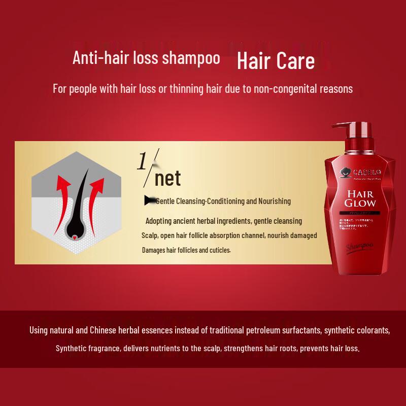 CABELO Anti-Hair Loss & Hair Growth Strengthening Shampoo