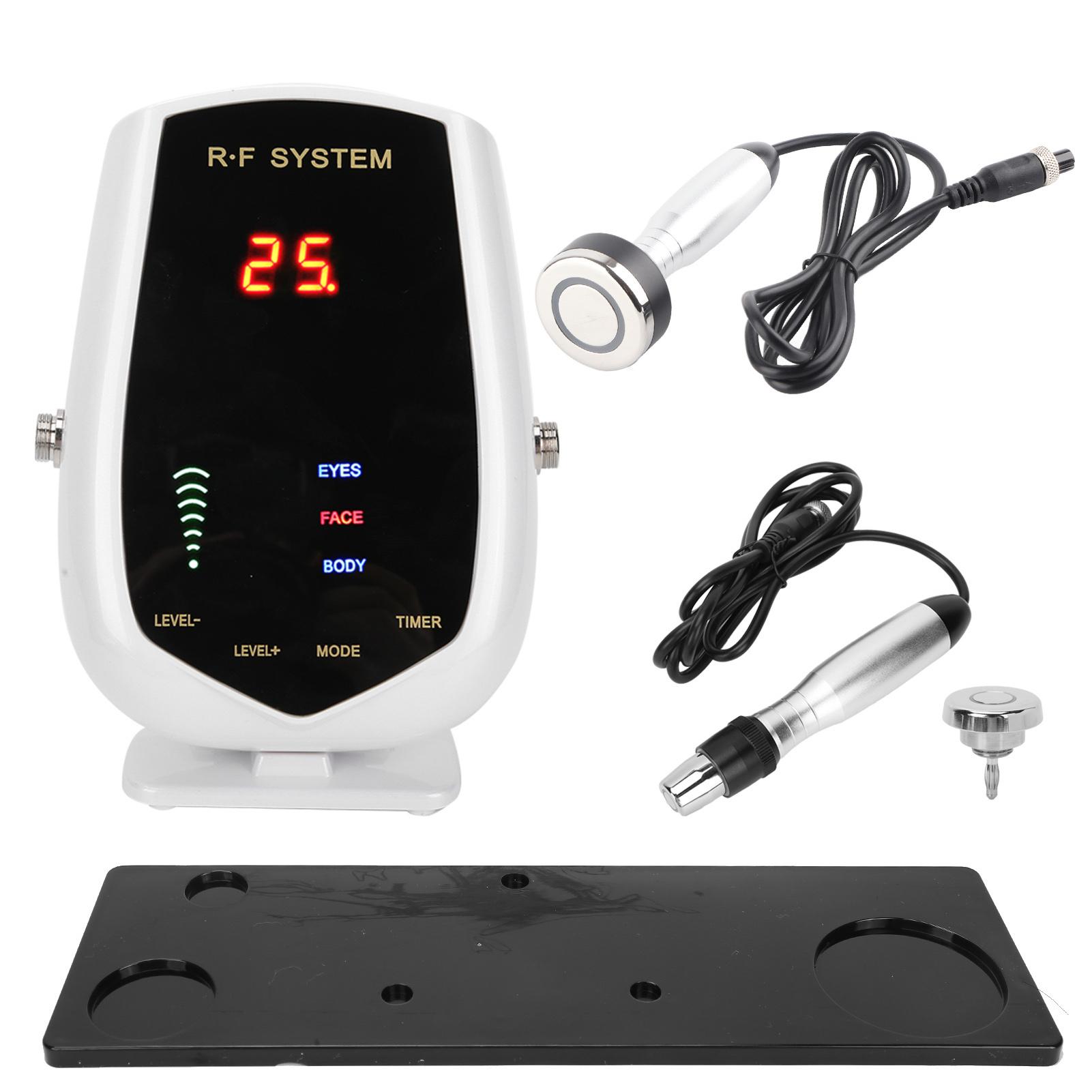 

Бытовой RF-аппарат для красоты лица, глаз, тела, подтяжки кожи, аппарат для укрепления кожи, устройство 100-240 В, штекер ЕС EU PLUG