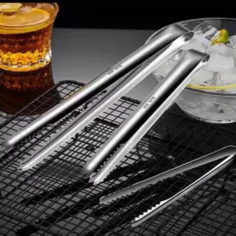 304 Stainless Steel Serrated Multi-Purpose Food Tongs