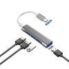 USB 3.0 Multi-Port Type-C Adapter Hub for Laptops
