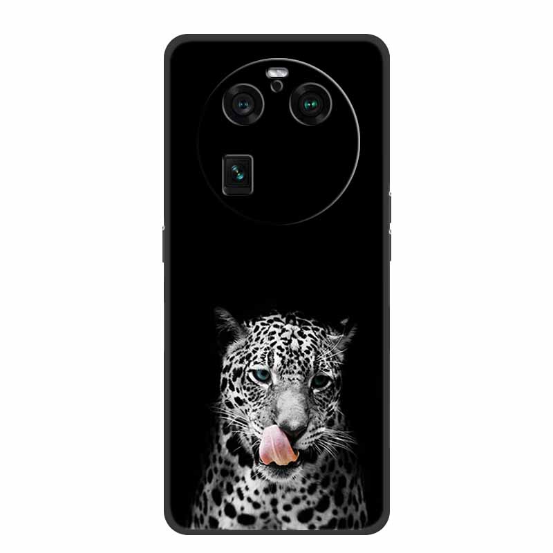 For Oppo Find X6 Pro Case Astronaut Soft Silicone Shockproof Phone Back Cover Cases for Oppo Find X6 Pro 5G Spaceman Lion Shell