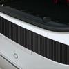 90cm Car Rear Trunk Bumper Carbon Fiber Sticker Anti-Scratch Anti-Collision Protection Cover Strip Trunk Sill Guard