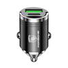 100W Mini Car Charger Lighter Fast Charging USB Type-C Dual Port Invisible For Porsche Panamera Macan Boxster Cayman 911 sticker VT6