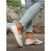 Soft-soled Single Shoes Women's 2025 Autumn New Flat Plus-size One-foot Lazy Beanie Shoes