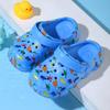 Kinder Dinosaurier Garten Schuhe Niedliche Cartoon Sandalen Clogs Kleinkind Strand Pool Wasserschuhe Sommer Badeschuhe für Jungen 1214
