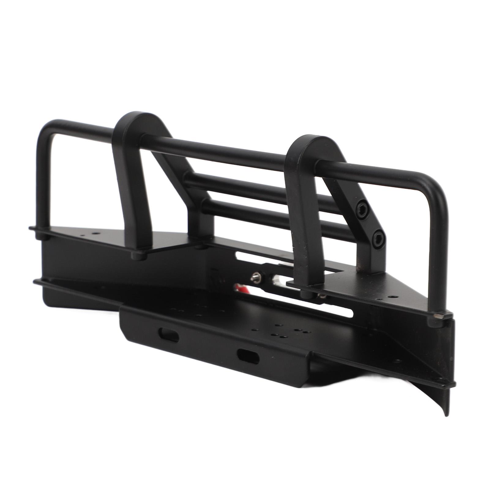 

RC Car Bumper for Axial for SCX10 1/10 Impact Resistance Durability RC Car Front Bumper with Trailer Buckle