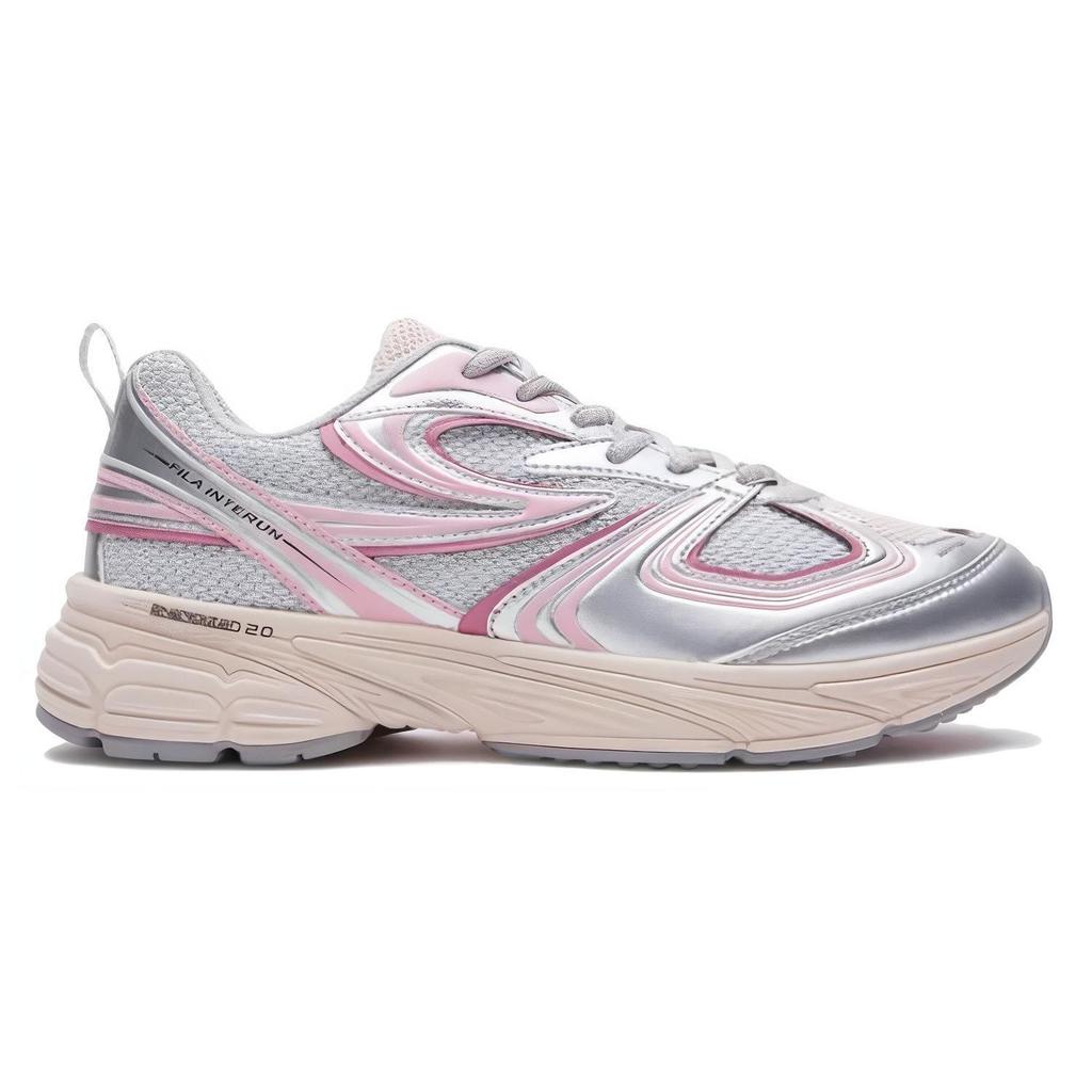 Fila Interrun Comfortable Versatile Synthetic Leather Shock Absorbing Wear Resistant Low Top Casual Running Shoes Unisex Sneaker 1RM02699G154