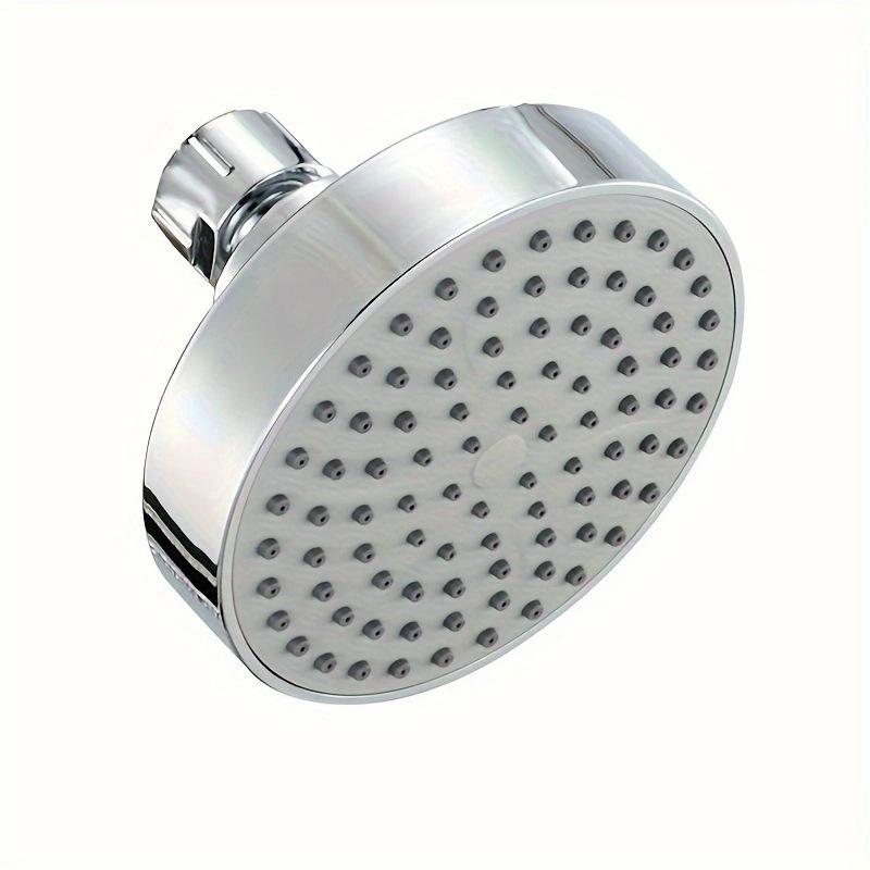 1 Piece of Bathroom Facilities 4 Inch Black Faucet Replacement Exquisite and Compact Shower Head Decoration
