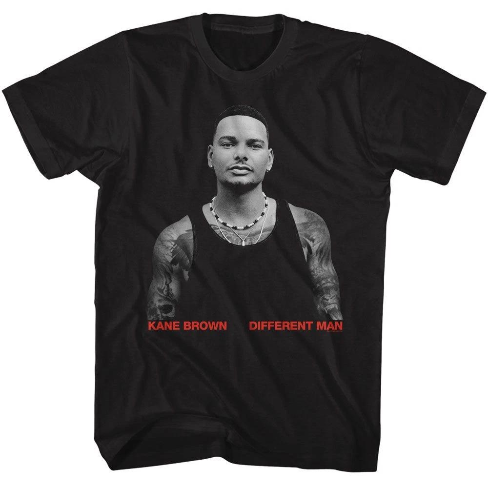 Kane Brown - Different Man - American Classics - Solid Black Short Sleeve 100