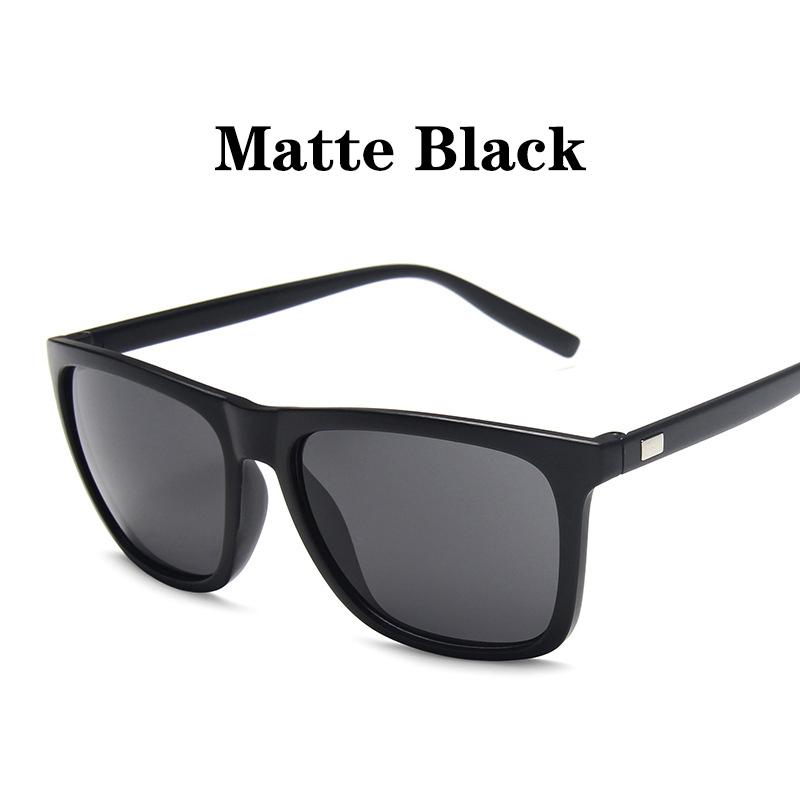 New Vintage Sunglasses Women Men Square PC Frame Retro Shades Fashion Designer Brand Sun Glasses for Male Female