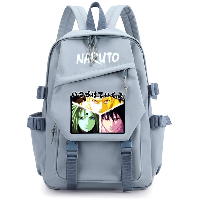 Anime-bedruckter Rucksack für Teenager und Mädchen, Rucksack für den Schulanfang, Aufbewahrungstasche mit großer Kapazität, niedliche Cartoon-Büchertasche, Geschenk für Kinder