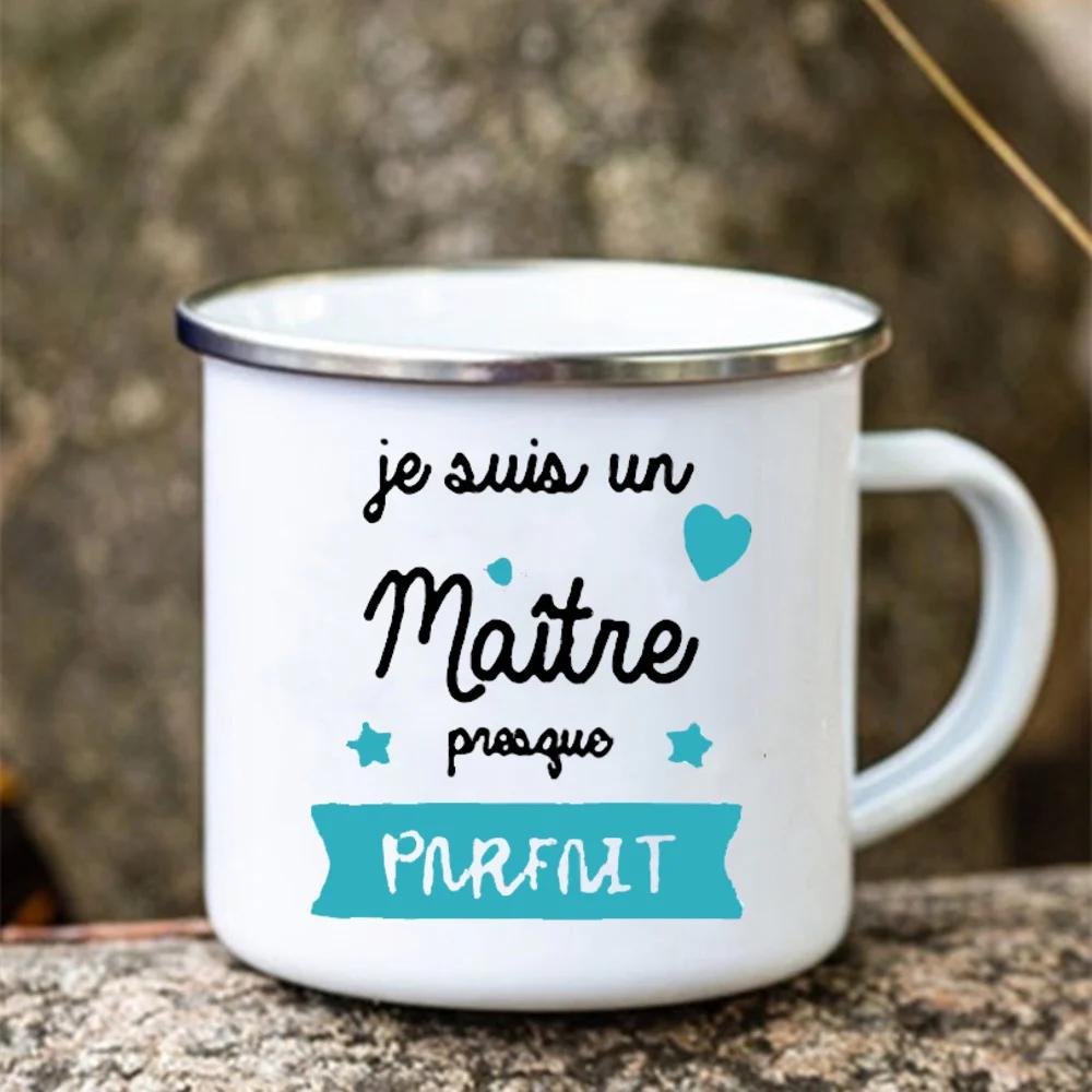 Thank You Super Teacher Mugs Creative Coffee Cups Drinks Water Cup Enamel Camping Mug School Home Handle Drinkware Teacher Gifts