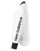 Golf Langermet Mock Neck Skjorte Punkt 3 [New Balance] Dame (Elastisk/Ett logo) / 012-5167501 030_Hvit [LL]