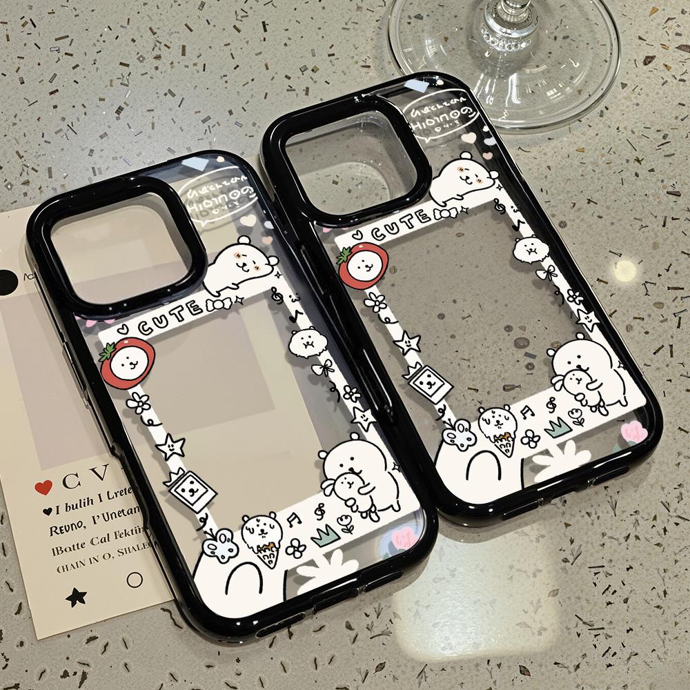Acrylic Phone Case for iPhone 11 12 13 14 Pro 12 14 16 Pro Max for Samsung A16 A36 A56 S24 FE High-quality Painted Anti-fall Mobile Phone Case