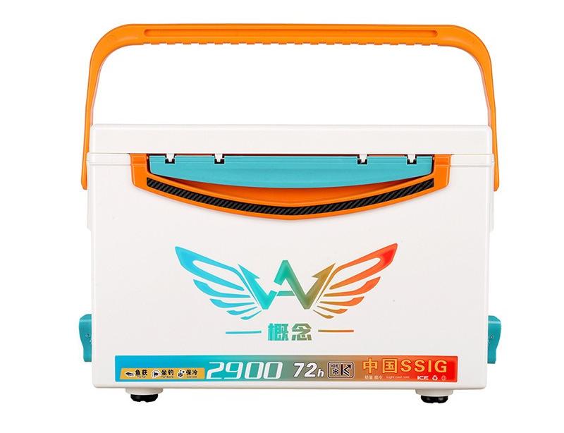 Thickened Fishing Box Ultra-Light Fishing Box Multifunctional Fishing Box Insulated Box Stationary Fishing Box оранжевый