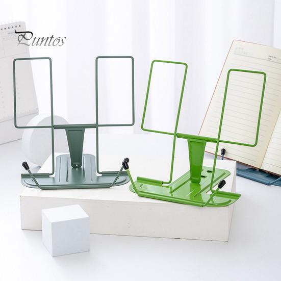 Kovový stojan na knihy pro čtení, nastavitelný držák na knihy s klipy na stránky, držák na dokumenty na stůl, psací stojan na recepty, učebnice, tablet, hudební knihu