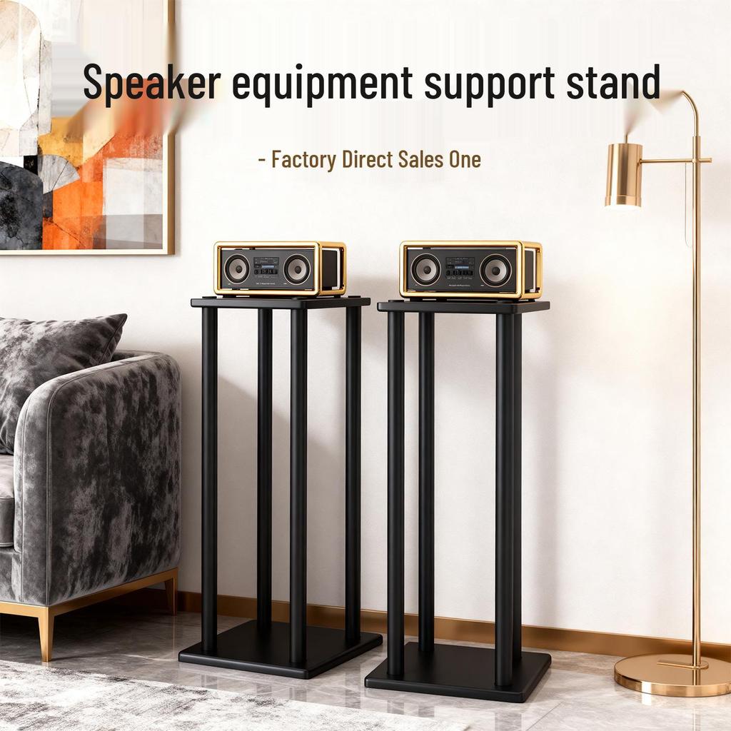 Professioneller Metall-Lautsprecher-Bodenständer für Surround-Sound-Systeme