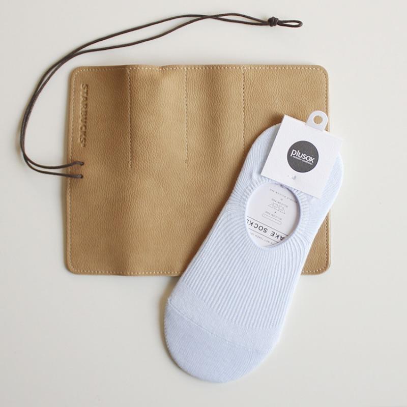 Cotton Socks, Women's Socks, Double-needle Shallow-mouthed Invisible Socks, Soft and Comfortable, with Silicone Anti-slip Heel