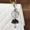 Trend Mushroom Keychain Personality The Moon Pendant Bag Charm Car Key Chain Precious Gift