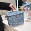 2023 Women's Large Capacity Fabric Cosmetic Handbag - Portable Wash & Storage