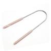 1PCS Stainless Steel Tongue Scraper Oral Tongue Cleaner Brush Tongue Toothbrush Oral Hygiene High Quality Tounge Scraper