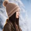 Fashion Knitted Warm Hat Winter Women's Fleece Ear Pads Wool Hat Outdoor Sports Hat