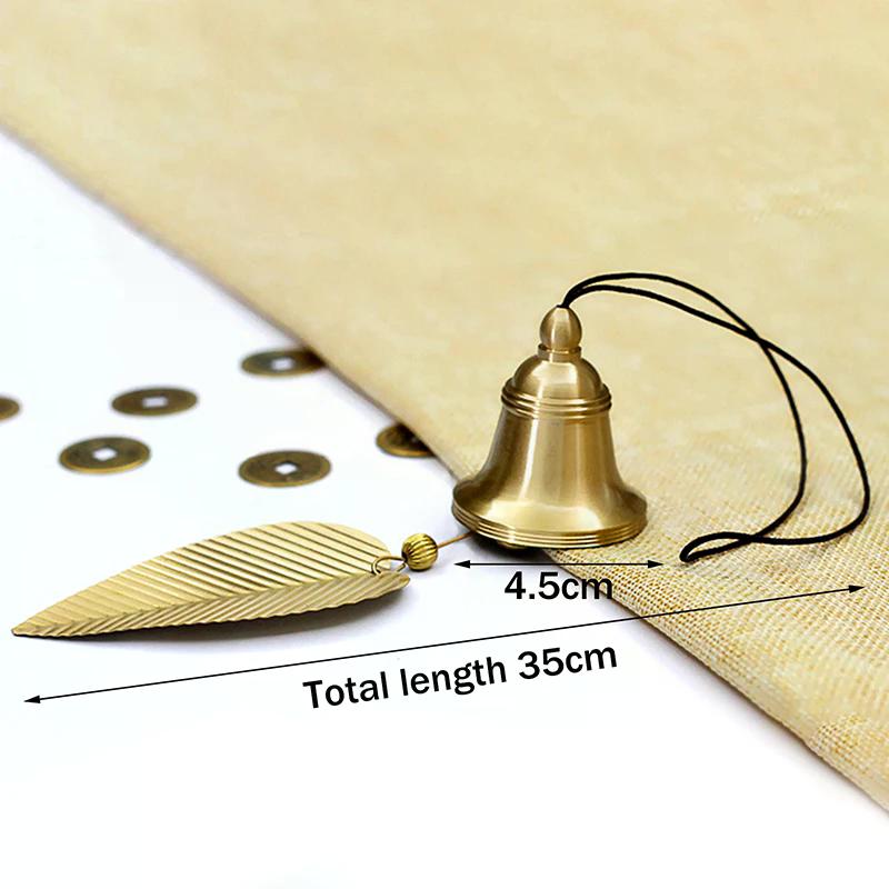 Japanese Wind Chimes Copper Wind Bells Outdoor Yard Garden Hanging Decorations Wind Music Home Decoration Landscape Bell Sound