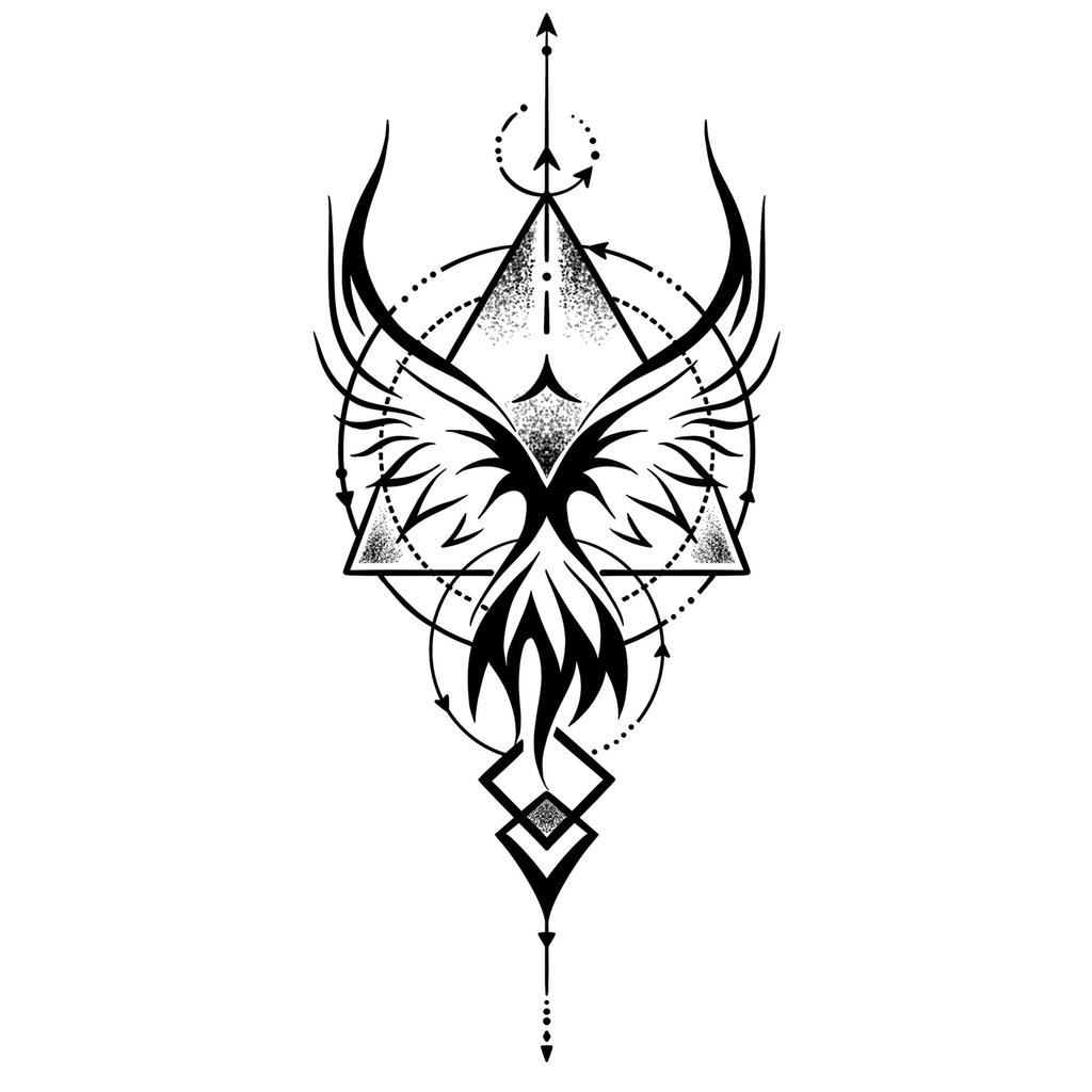 Advanced Sense Thorns Sun Moon Lotus Totem Crown Butterfly Love Flower Arm Waist Tattoo Sticker