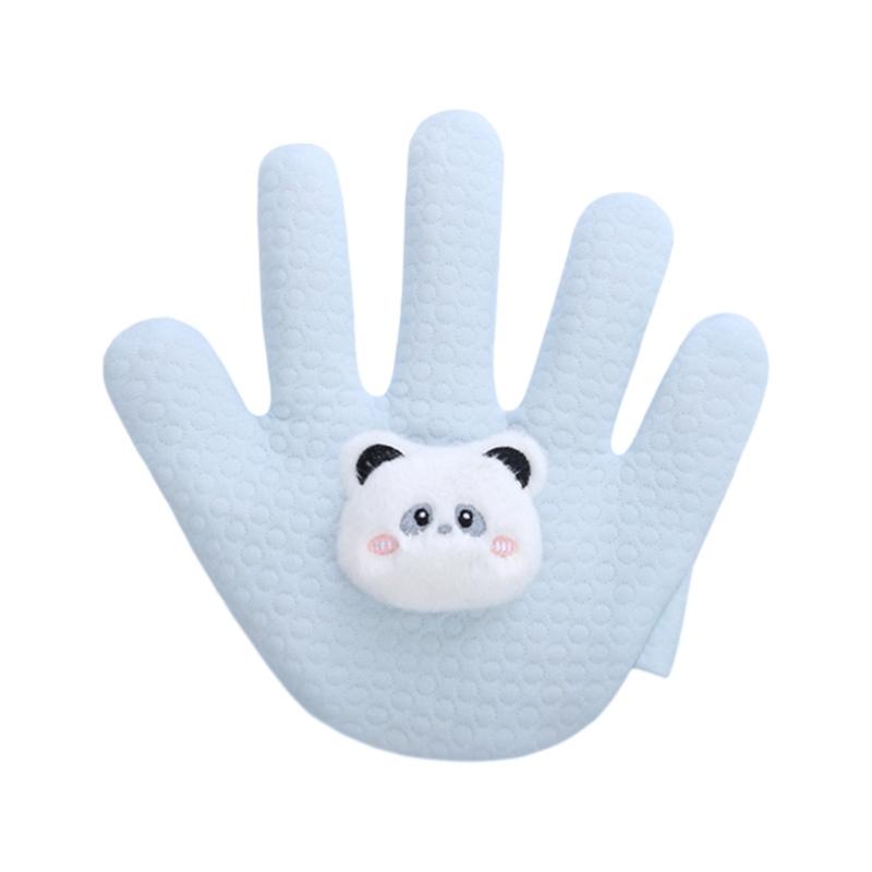 Soothing Pressure Pillow Cartoon Anti-Anxiety Hand Glove for Infant Comfortable Soothes Hand Pillow Anti-scare