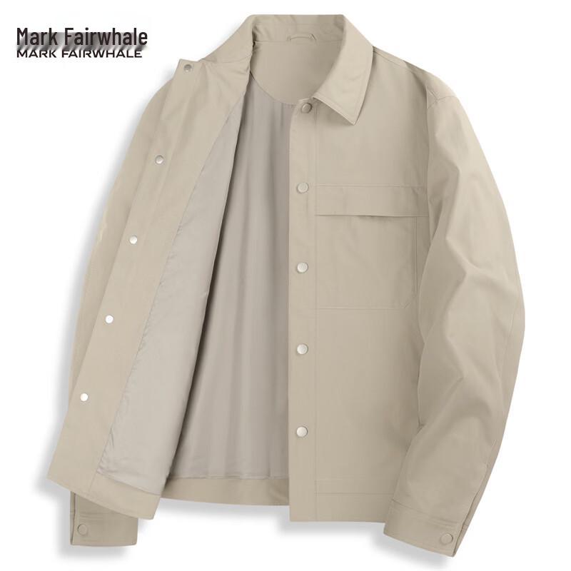 Mark Fairwhale Men s Functional Windbreaker Lapel Jacket 3XL