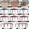 Wrought Iron Outdoor Gazebo Pavilion Canopy for Courtyard, Balcony & Rooftop Garden – Sunshade & Rain Shelter