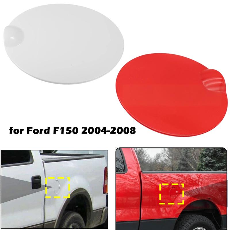 ABS Gas Cap Cover Fuel Filler Door Cover for Ford F-150 2004 2005 2006 2007 2008 Lincoln Mark LT 2006-2008 4L3Z99405A26EAA
