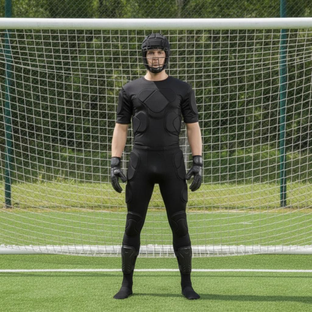 Padded Goalkeeper Shirt Dense with Padding Stretch