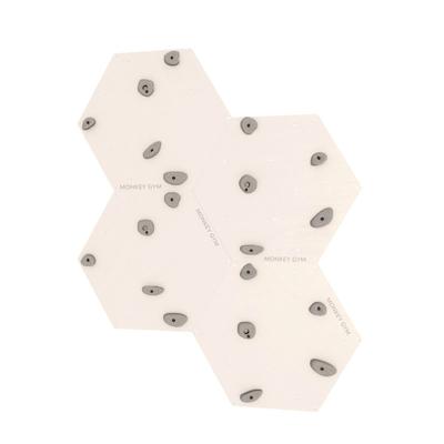 Climbing Wall Cube 4 White - Gray Grips