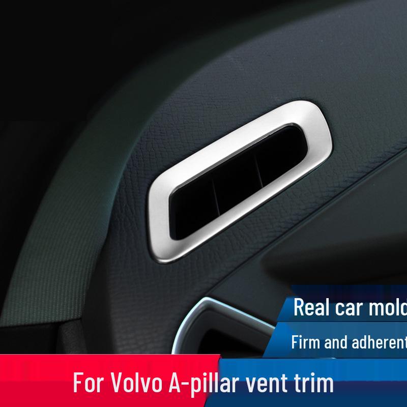 

Декоративная рамка воздуховыпускного отверстия приборной панели Volvo XC60 - Модификация интерьера