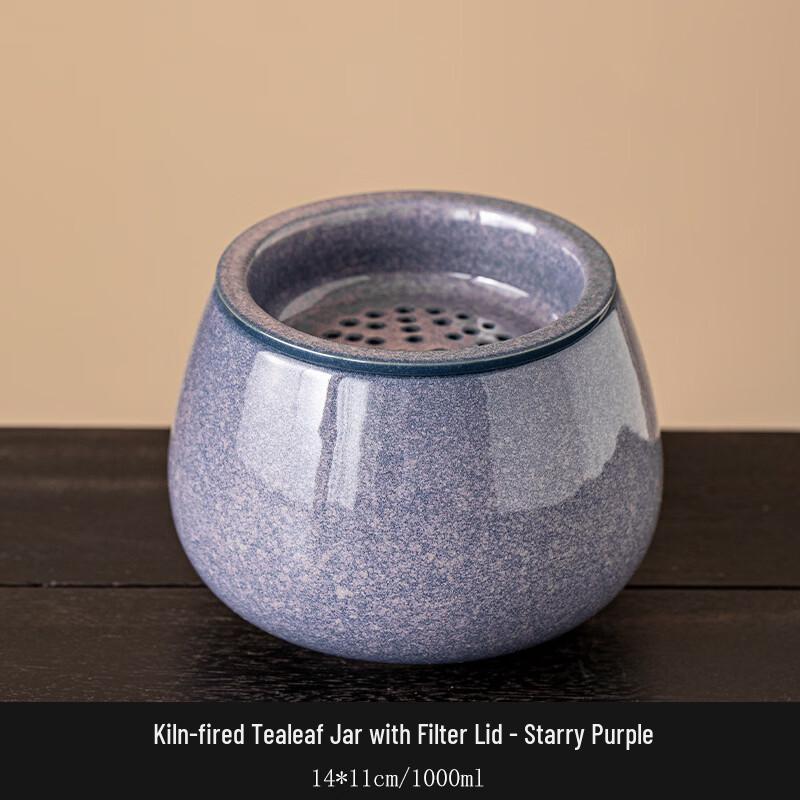 Kiln Glaze Tea Dregs Container