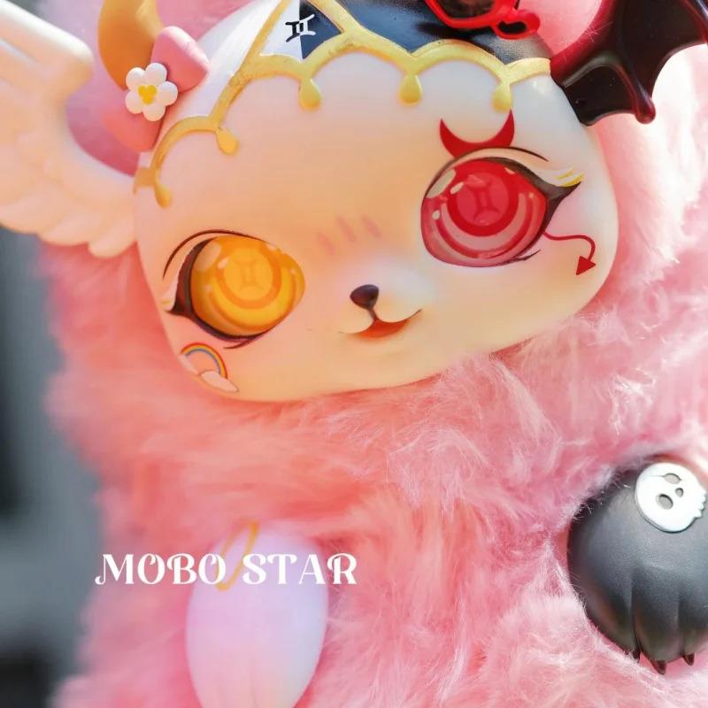 Mobostar Twelve Constellations Morning Dew Series Vinyl Dolls Blind Box Caixa Caja Kawaii Dolls Girls Boys Gift Anime Figure Toy
