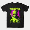 Herren Schwarzes Print-T-Shirt Terrifier No-Cut Transferpapier Druck Baumwoll-T-Shirt