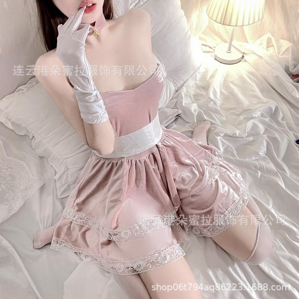 Domila Christmas Dress Female Halloween Cute Bunny Sexy Uniform Suit New Year's Battle Suit Stage Performance Suit