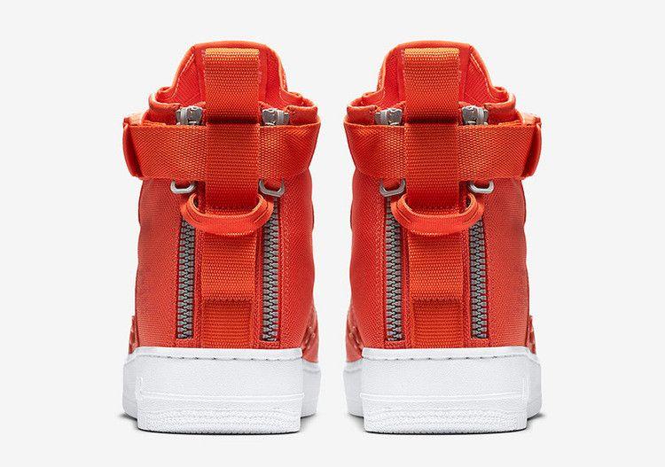 Men's Sneakers Nike SF Air Force 1 Mid Team Orange Team Orange/Team Orange